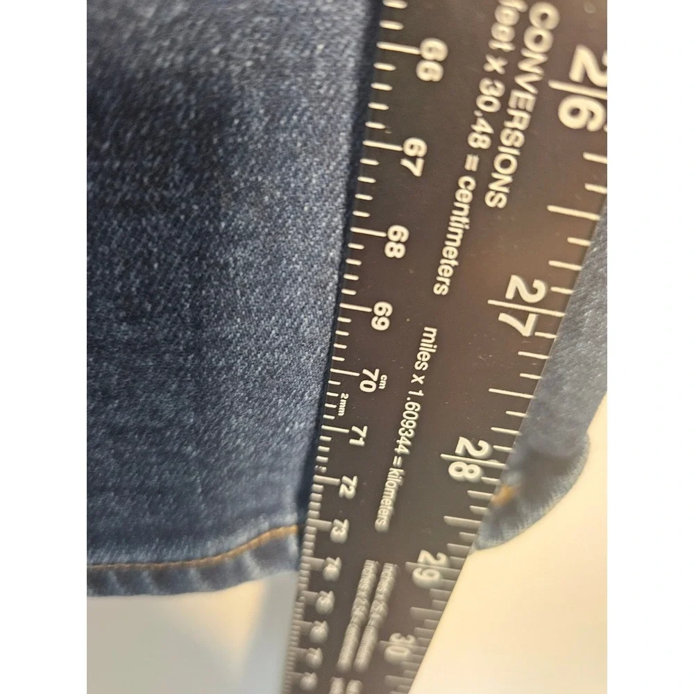 [Rugged] American Eagle Original Straight Jeans Mens 38x32 Dark Wash Airflex+